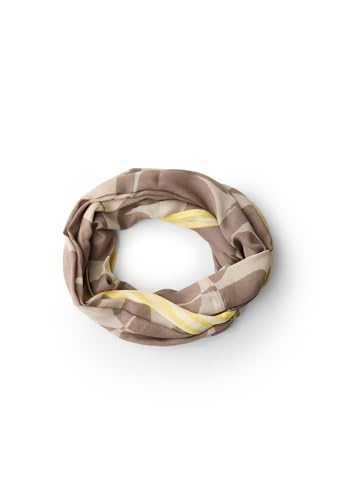 Street One Gemusterter Loop Schal light terra mocha