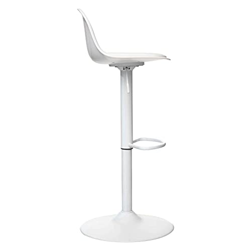 Tabourets de bar blancs design pour îlot central cosy - 5