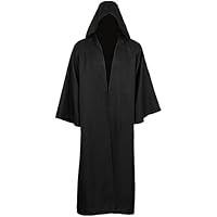 kinstell Uniforme con capucha Caballero Trajes Negro Túnica