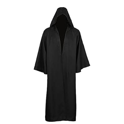 kinstell Uniforme con capucha Caballero Trajes Negro Túnica Uniforme Completo Halloween Darth con Capucha Traje Cosplay | Ya disponible en tu tienda friki favorita! En mundofriki.es!