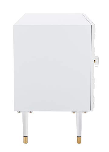 Safavieh Couture Home Zayn Contemporary Light Grey And Gold 2-Door Sideboard #TOP6