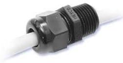 Heyco 3234 LTF 3/4 NPT Black Liquid Tight Fitting NO NUT Series 35 (3234)(Package of 10)