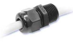 Heyco 3234 Ltf 3/4 Npt Black Liquid Tight Fitting No Nut Series 35 (3234)(Package Of 10) #TOP16