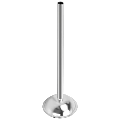 10mm Stainless Steel Sausage Stuffing Tube, Sausage Stuffer Funnels for #5 Sausage Stuffers,10mm Stuffing Horn Fit for Hakka, Lem and Other Brands Manual/Electric Sausage Stuffer