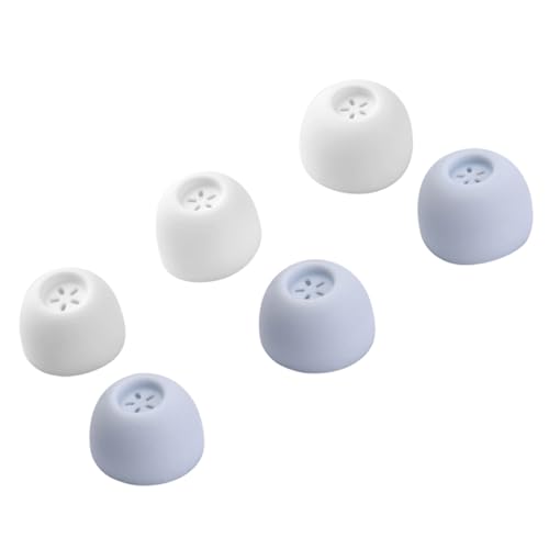 Puntas de silicona para auriculares 3 pares miniatura 4