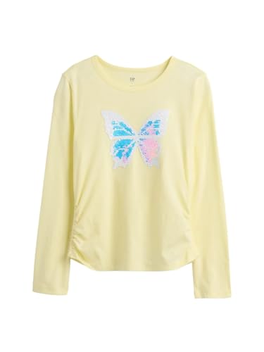 Image of Gap Girls' Long Sleeve Elevated Graphic