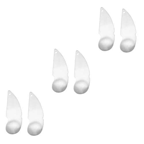 Amosfun 6 Pz Taglierina per Kiwi utensile Multifunzione attrezzo Multifunzione affettatrice di Kiwi Coltello Cucchiaio Kiwi taglierino pelatrici per Avocado Palette per Scavare la Frutta