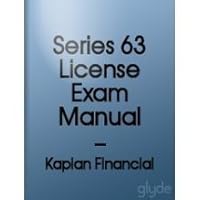 Series 63 License Exam Manual (Uniform Securities Agent State Law Exam License Exam Manual (Series) 1419515020 Book Cover
