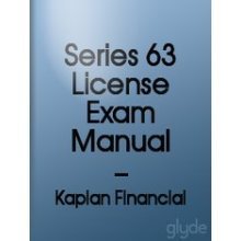 Paperback Series 63 License Exam Manual Book
