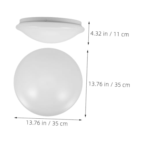 Cubierta de color claro para lámpara de techo de dormitorio moderno 3