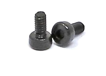 iexcell 100 Pcs M2 x 4mm Thread Pitch 0.4 mm Alloy Steel 12.9 Grade Hex Socket Head Cap Screws Bolts Kit, Black Oxide Finish