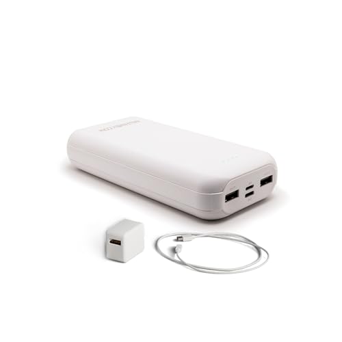 4ALLFAMILY 20000mah Portable POWERBANK | Engineered Specifically to fit USB Version Coolers Voyager and Explorer Medicine Cooler Travel Case | Compatible with Most Other Gadgets