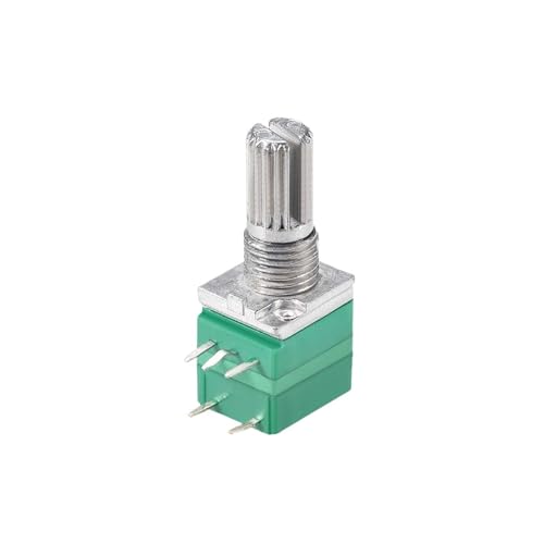 Potentiomètre RK097 50K Ohm arbre 15mm rotatif étanche 5 broches pour réparation audio