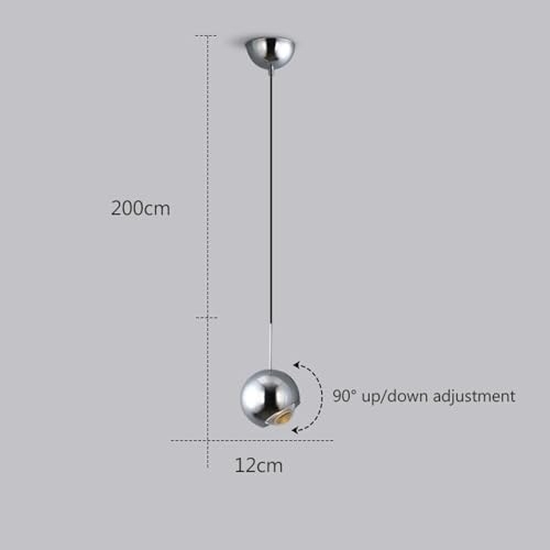 Plafonnier encastré orientable à 90° avec éclairage LED chaud