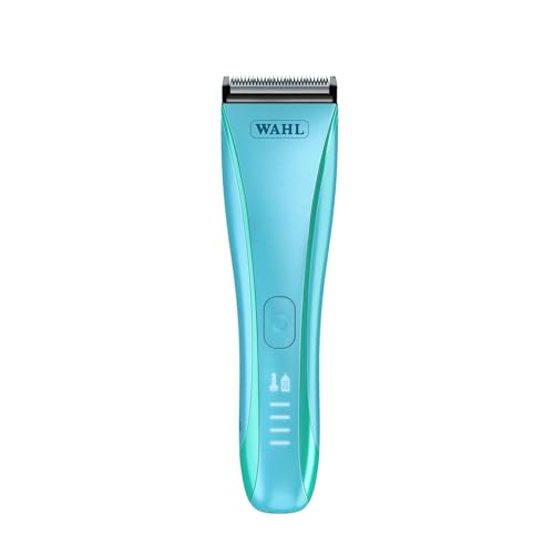 Wahl Pro Animal Motiva2 - Professional Pet Clipper for Dogs, Cats & Horses - Cordless - Digital Display with LED Indicator - Textured Grip - Easy to Carry & Travel Lock - Blue Ivy