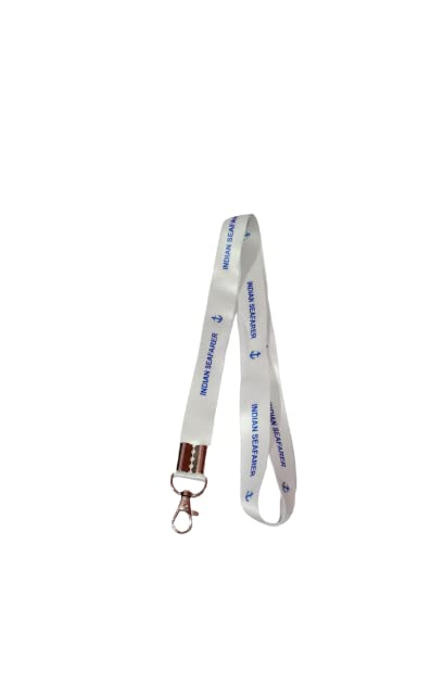 ID Card Lanyard | Durable Premium Neck Strap for Office, School, College & Events | Identity Badge Holder Rope for ID Cards, Keys & Tags | Comfortable & Lightweight Merchant Navy Rope | 1