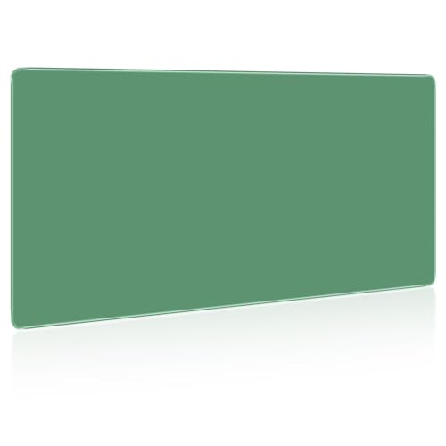 Alfombrilla de escritorio ultra delgada verde 90x40 cm