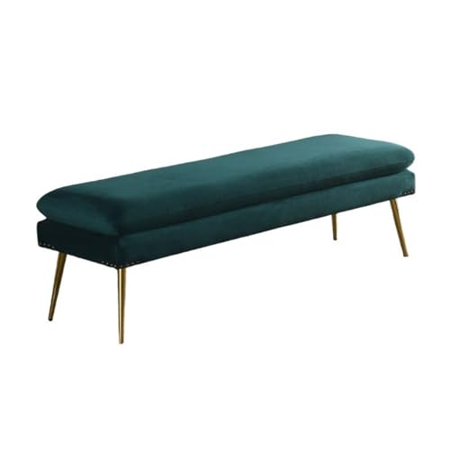 HADECOLL Storage Ottoman Practical Sofa Bench Checkroom Changing Stool Simple Entryway Shoe Changing Stool Bmetal Foot Bedside Bench Storage Ottoman Bench,C180*45 * 42Cm