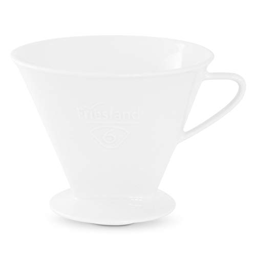 Friesland Kaffeefilter Gr. 6 Weiß Porzellan Cover
