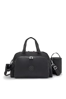 Kipling Camama Borsa per bebè grande, Black Noir (Nero)