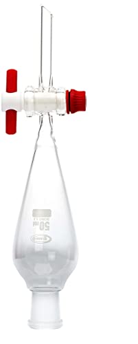 Glassco 8S149/50 - Embudo separador, forma cuadrada, capacidad de 50 ml Cover