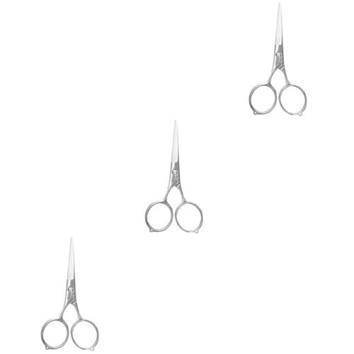 Happyyami 3piezas Tijeras Inoxidable Diseño Serrado para Pesca Cortador De Línea Trenzada y Herramienta De Pesca y Antideslizante