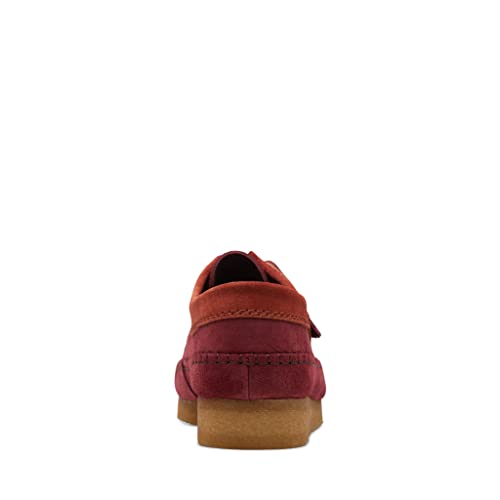 Clarks Weaver Oxblood Suede 11 D (M)3