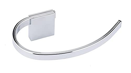 Richelieu NB1060643 Gramercy Collection Modern Bathroom Open Towel Ring, 5 1/4-inch (133), Chrome Finish