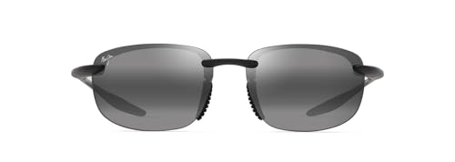 Maui Jim GREY HOOKIPA ULTRA MATTE BLACK