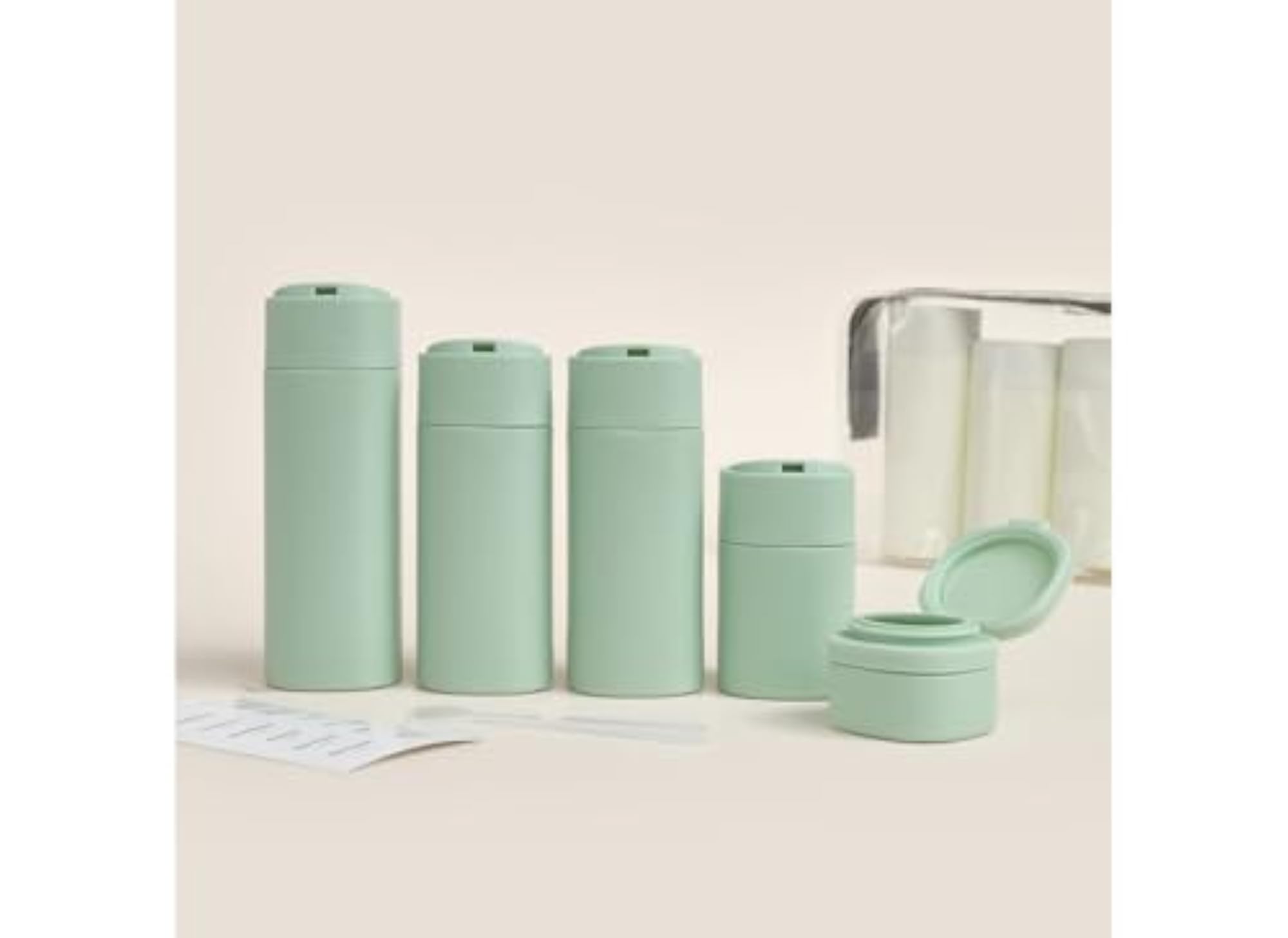 7 Pack TSA Approved Travel Bottles for Toiletries
