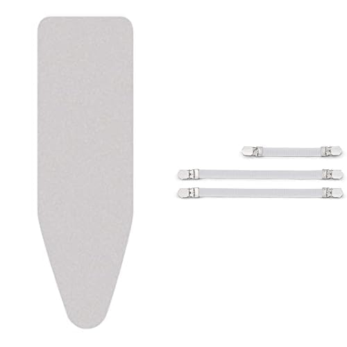 Housse pour table à repasser C Brabantia 124x45cm avec molleton et clips