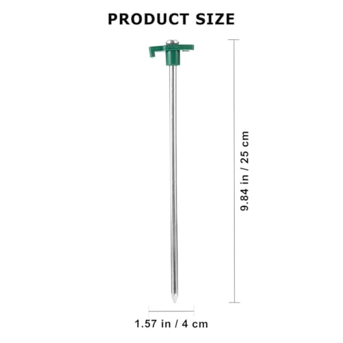 Clous de tente en acier inoxydable lot de 10 piquets haute durabilité pour fixer vos bâches - 3