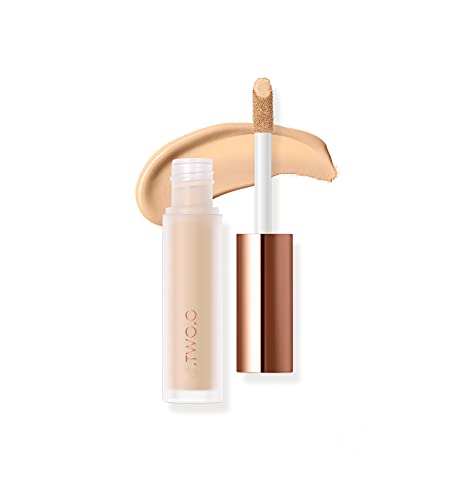 Liquid Foundation Concealer Makeup Full Coverage Long-Lasting Foundation Waterproof And Non-Comedogenic, Suitable For All Skin Types 0.18 Fl.oz (Natural) #TOP9