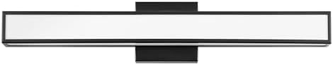 Hinkley Alto Collection 24" Integrated LED 29W Bathroom Vanity Light Fixture, Black