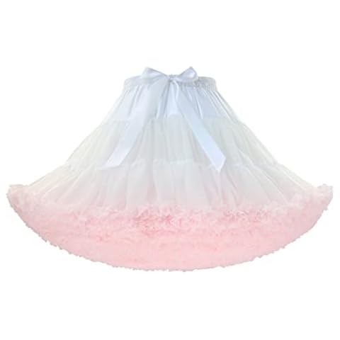 Falda de tul PhilaeEC para mujer, plisada y multicolor Cover