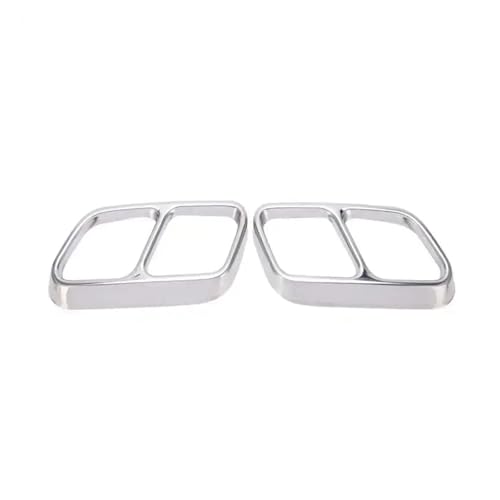 Tuyau d'échappement pour Benz CLS W218 2012-2017 quad embout chrome