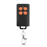 Remplacement pour SCS Sentinel AAM0121 - Télécommande de Portail 4 Canaux à Code Tournant, 433 MHz, Portée 50 m, Sécurité Renforcée, Compatible Motorisations Portail (arancione, 1 pièces)