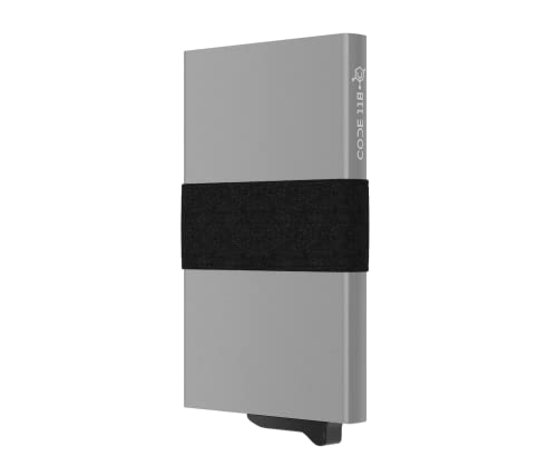 CODE 118 Wallets compatible with MegSafe for I phone, RFID Blocking Card Holder, Aerospace-Grade Aluminum with Carbon Fiber (Classic, Slate Grey)4