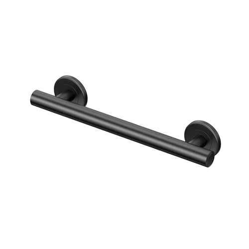Image of Gatco 850MX Latitude II 12 inch Grab bar, Matte Black