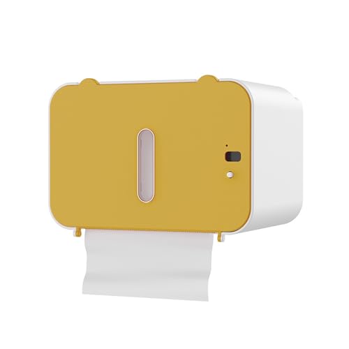 Dispensador automático de toallas de papel sin contacto con sensor y carga USB para baño y cocina