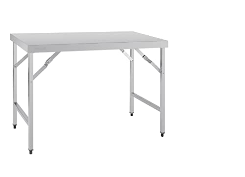Vogue CB905 tavolo pieghevole in acciaio INOX