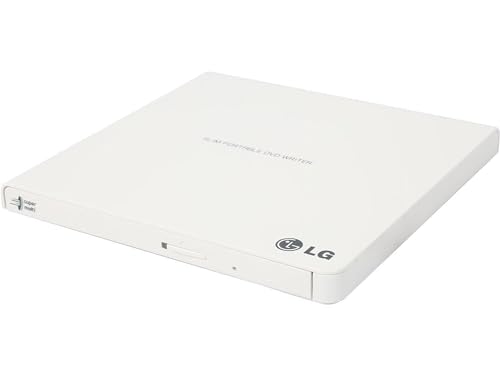 LG Electronics DVDRW DVD-RAM Drive External Optical Drives GP65NW60 White