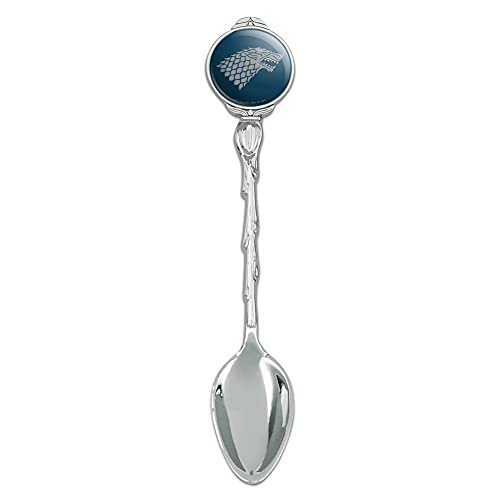 Game of Thrones Stark Sigil Novelty Collectible Demitasse Tea Coffee Spoon