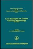 Used Book in Good Condition Laser Techniques for Extreme Ultraviolet: v.90 (AIP Conference Proceedings)
