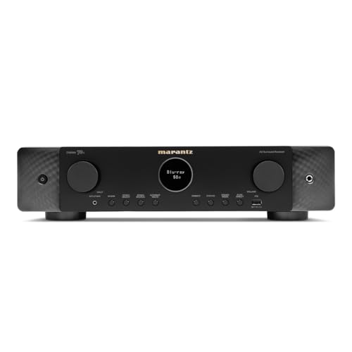 Marantz Cinema 70S 7.2-Ch Receiver (50W X 7) - 4K/120 and 8K Home Theater Receiver, Built-in Bluetooth, Wi-Fi & HEOS Multi-Room, Supports Dolby Atmos, DTS:X