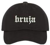 Bruja Unisex Embroidered Baseball Hat - Halloween Witch Hat