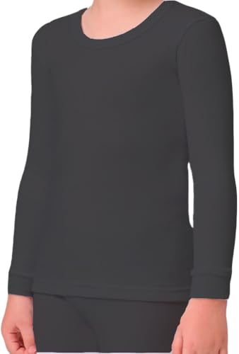 40° grados - Camiseta térmica Infantil - Color Negro - Talla 8