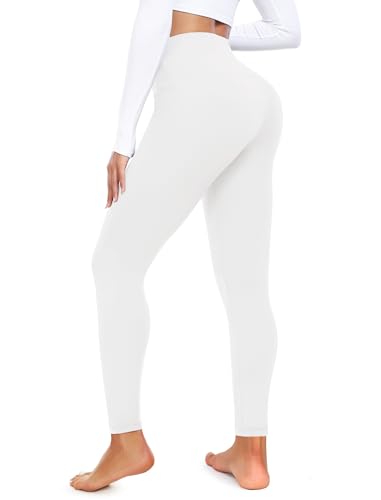 Image of CTHH High Waist Yoga Pants with Pockets for Women Tummy Control Yoga Leggings 4 Way Stretch Workout Pants