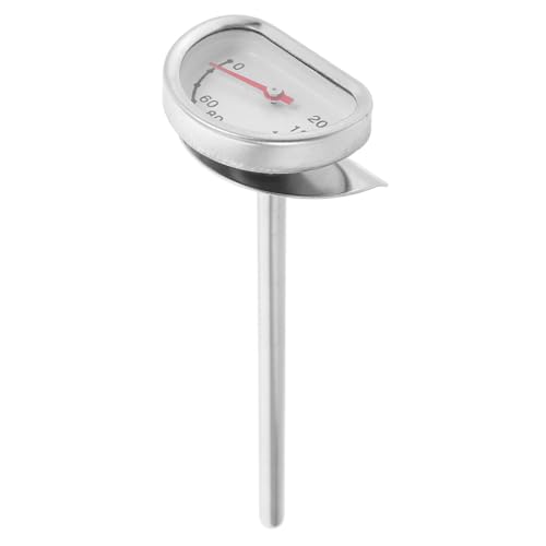 GOOHOCHY Termómetro Inoxidable para Freír con Soporte Resistente Altas Temperaturas para Cocina y Barbacoa para Control de Aceite y Carne Casa