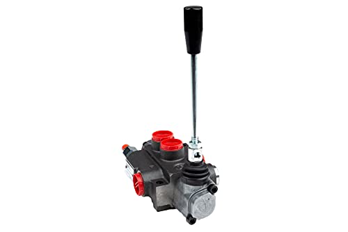 Chief - G Series P40 Hydraulic Directional Control Valves-Manual Hydraulic Valve - Hydraulic Speed Control Valve, 1 Spool, 10 GPM, 4 Way 3 Pos Spring Tandem Center, SAE 10, SAE 8 Outlet Ports, 3625PSI - Thumbnail 3